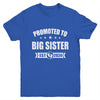 Promoted To Big Sister Est 2024 New Sister First Time New Youth Shirt | teecentury