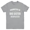 Promoted To Big Sister Est 2024 New Sister First Time New Youth Shirt | teecentury