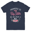 Promoted To Big Sister Est 2024 Sister First Time Youth Shirt | teecentury