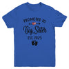 Promoted To Big Sister Est 2025 First Time New Sister Youth Shirt | teecentury