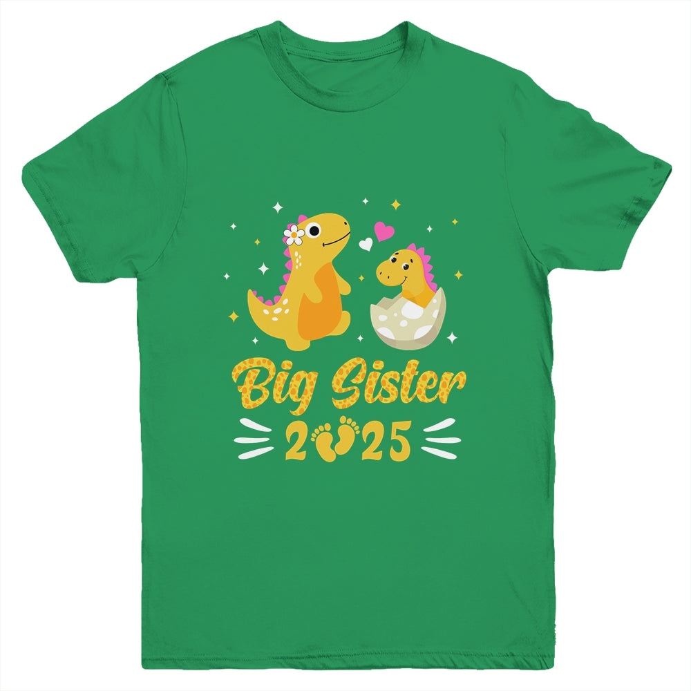 Promoted To Big Sister Est 2025 Going To Be Big Sister Kids Youth Shirt | teecentury