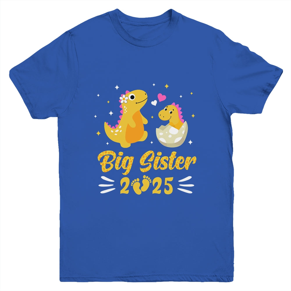 Promoted To Big Sister Est 2025 Going To Be Big Sister Kids Youth Shirt | teecentury