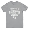 Promoted To Big Sister Est 2025 New Sister First Time New Youth Shirt | teecentury