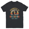 Promoted To Big Sister Est 2025 New Sister Vintage Youth Shirt | teecentury
