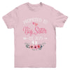 Promoted To Big Sister Est 2025 Sister First Time Youth Shirt | teecentury