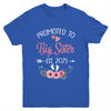 Promoted To Big Sister Est 2025 Sister First Time Youth Shirt | teecentury