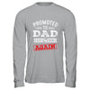 Promoted To Dad Again 2026 Pregnancy Announcement Shirt & Hoodie | teecentury
