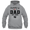 Promoted To Dad Est 2024 First Time Fathers Day Shirt & Hoodie | teecentury