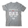 Promoted To Dad Est 2024 Funny First Time Fathers Day Shirt & Hoodie | teecentury