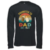 Promoted To Dad Est 2024 Vintage New Daddy Fathers Day Shirt & Hoodie | teecentury