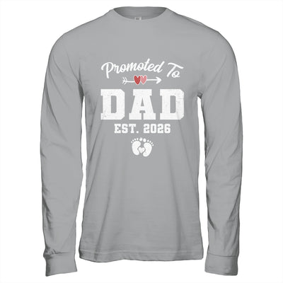 Promoted To Dad Est 2026 Funny First Time Fathers Day Shirt & Hoodie | teecentury