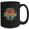 Promoted To Daddy 2025 Pregnancy New First Daddy Retro Mug | teecentury