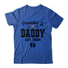 Promoted To Daddy Est 2024 First Time Fathers Day Shirt & Hoodie | teecentury