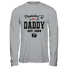 Promoted To Daddy Est 2024 First Time Fathers Day Shirt & Hoodie | teecentury
