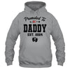 Promoted To Daddy Est 2024 First Time Fathers Day Shirt & Hoodie | teecentury