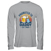 Promoted To Daddy Est 2024 First Time Fathers Day Vintage Shirt & Hoodie | teecentury