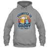 Promoted To Daddy Est 2024 First Time Fathers Day Vintage Shirt & Hoodie | teecentury