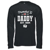 Promoted To Daddy Est 2024 Funny First Time Fathers Day Shirt & Hoodie | teecentury