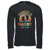 Promoted To Daddy Est 2025 Fathers Day Vintage Shirt & Hoodie | teecentury