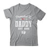 Promoted To Daddy Est 2025 Funny First Time Fathers Day Shirt & Hoodie | teecentury