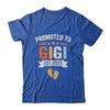 Promoted To Gigi 2025 Retro Soon To Be Gigi Est 2025 Shirt & Hoodie | teecentury