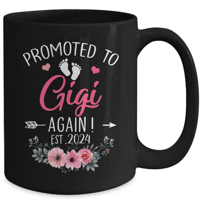 Promoted To Gigi Again Est 2024 Mothers Day Mug | teecentury