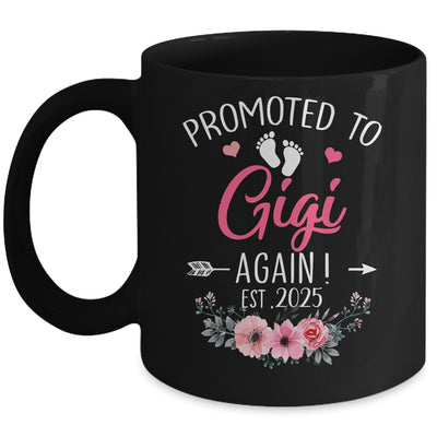 Promoted To Gigi Again Est 2025 Mothers Day Mug | teecentury