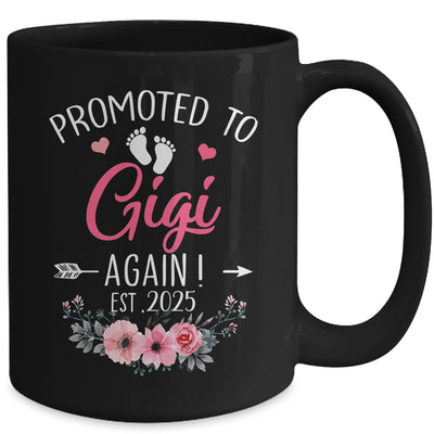 Promoted To Gigi Again Est 2025 Mothers Day Mug | teecentury