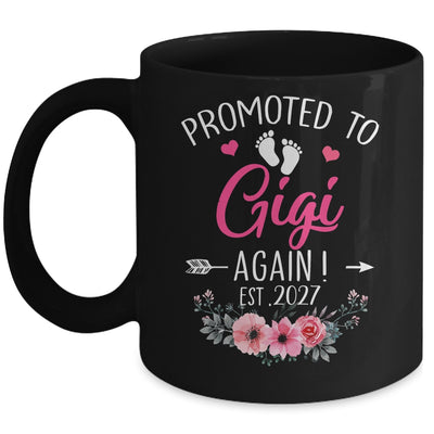 Promoted To Gigi Again Est 2027 Mothers Day Mug | teecentury