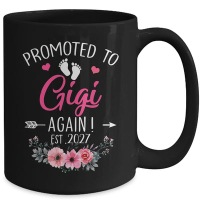 Promoted To Gigi Again Est 2027 Mothers Day Mug | teecentury