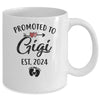 Promoted To Gigi Est 2024 First Time Mothers Day Mug | teecentury