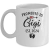 Promoted To Gigi Est 2024 First Time Mothers Day Mug | teecentury