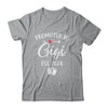Promoted To Gigi Est 2024 Funny First Time Mothers Day Shirt & Tank Top | teecentury