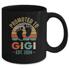 Promoted To Gigi Est 2024 Mothers Day Vintage Mug | teecentury