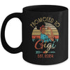 Promoted To Gigi Est 2024 Vintage First Time Gigi Mug | teecentury