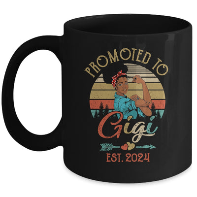 Promoted To Gigi Est 2024 Vintage First Time Gigi Mug | teecentury