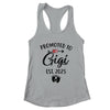 Promoted To Gigi Est 2025 First Time Mothers Day Shirt & Tank Top | teecentury