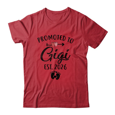 Promoted To Gigi Est 2026 First Time Mothers Day Shirt & Hoodie | teecentury