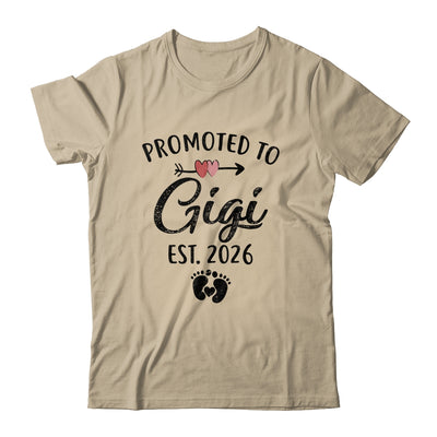 Promoted To Gigi Est 2026 First Time Mothers Day Shirt & Hoodie | teecentury
