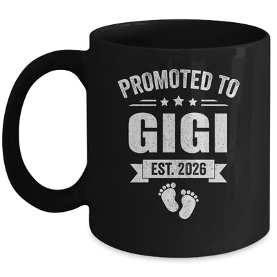 Promoted To Gigi Est 2026 Mothers Day First Time New Gigi Mug | teecentury