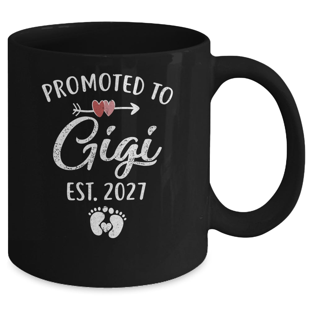Promoted To Gigi Est 2027 Funny First Time Mothers Day Mug | teecentury