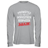 Promoted To Godfather Again 2026 Pregnancy Announcement Shirt & Hoodie | teecentury