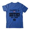Promoted To Godfather Est 2024 First Time Fathers Day Shirt & Hoodie | teecentury