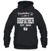 Promoted To Godfather Est 2024 Funny First Time Fathers Day Shirt & Hoodie | teecentury