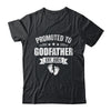 Promoted To Godfather Est 2025 Fathers Day First Time New Shirt & Hoodie | teecentury