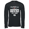 Promoted To Godfather Est 2025 Funny First Time Fathers Day Shirt & Hoodie | teecentury