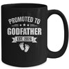 Promoted To Godfather Est 2026 Fathers Day First Time New Mug | teecentury