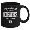 Promoted To Godfather Est 2026 Funny First Time Fathers Day Mug | teecentury
