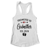 Promoted To Godmother Est 2024 First Time Mothers Day Shirt & Tank Top | teecentury