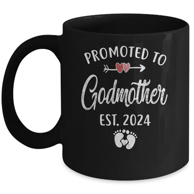 Promoted To Godmother Est 2024 Funny First Time Mothers Day Mug | teecentury